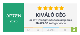 OPTEN kiváló cég minősítés